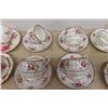 Image 3 : Royal Albert American Beauty- 4 Cups + Saucers, Royal Albert Petti Point- 5 Cups + Saucers, Royal Al