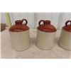 Image 3 : 5 Vintage Medalta Mini Crock Jugs