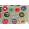 Image 3 : (20) 1995 Official CFL Milk Cap Collector Set - All Sealed
