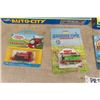 Image 3 : 2 New Old Stock Hot Wheels Auto City 10 Car Packs, 2 Carded Thomas Trains, 2 Carded Theodore Tugboat