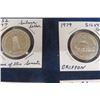 Image 2 : 6 Assorted Canadian Commemorative Silver Dollars: 1971 BC, 1975 Calgary, 1977 Senate, 1979 Griffon +