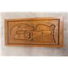 Image 2 : 2 William Nahanee Carved Wooden Plaques 5.5" x 11" 