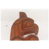 Image 2 : Bill Brotchie ' Bird & Killer Whale' Cedar Carving, West Coast Indian Signed 14.25" Long 6.5" Wide 3
