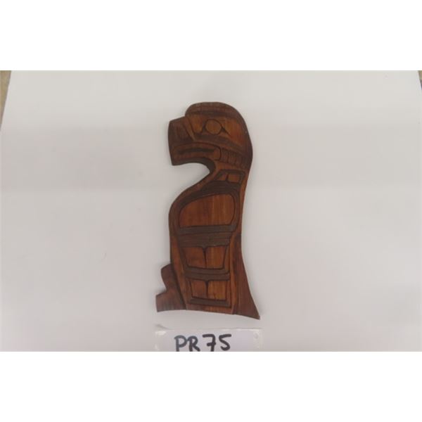 Alan Hunt 9" Carved + Signed Eagle 