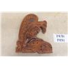 Image 6 : 5 Lyle Wilson Carved Wooden Items ; 1 Harold Dan Eagle / Man / Killer Whale