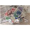 Image 8 : Small Bin with Assorted New + Used Stamps From All Over the World