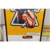 Image 3 : Camel Cigarettes Metal Sign with Price Slots ( no cards) 1989- 29" x 48" 