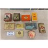 Image 1 : 10 Assorted Metal Cigarette Tins ; Old Chum, Repeater, Bulwark