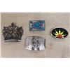 Image 2 : 7 Assorted Belt Buckles