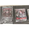 Image 2 : 10 Metal Folding Cigarette Cases - All New; Skulls + Motorcycles