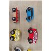 Image 2 : Assorted Wood with Magnet Train Cars, Percy Engine, a couple Cars - Thomas Tank Engine Style