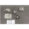 Image 1 : 5 Assorted Belt Buckles