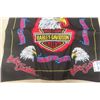 Image 3 : 10 Harley Davidson 100% Cotton Handkerchiefs 22" x 22" 