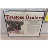 Image 1 : Framed Firestone Ad 16" x 20" 