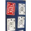 Image 2 : 15 Vintage Altona Manitoba Bicycle Plates 1972 - 83
