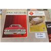 Image 3 : 12 Vintage Auto Brochures ; Oldsmobile, Chrysler, Ford, GMC plus others - 1950's - 70's 
