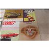 Image 6 : 12 Vintage Auto Brochures ; Oldsmobile, Chrysler, Ford, GMC plus others - 1950's - 70's 