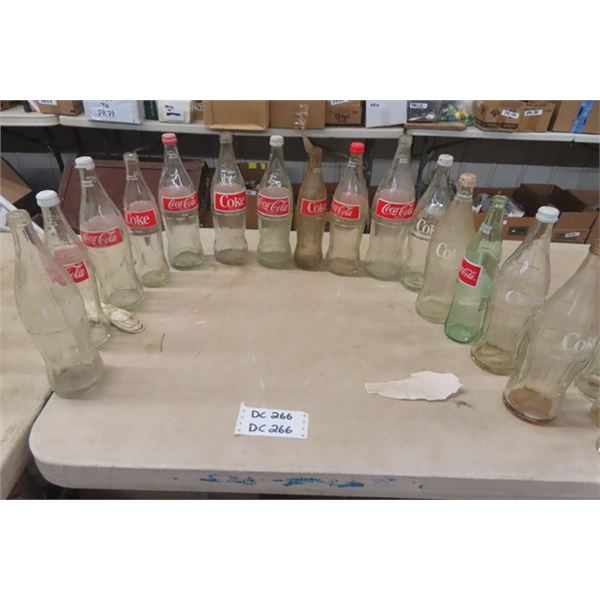 15 Coca-Cola Bottles ; 500- 750 mL