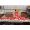 Image 1 : 2 Wooden Coca-Cola Crates + 8 Cardboard Bottle Carriers