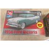 Image 6 : 4 AMT Model Kits 1:25 Scale ; '56 Ford Victoria - Sealed, '57 Ford Hard Top - Sealed, 55 Chevy Cameo