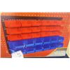 Image 2 : New 30pc Wall Mount Storage Bins