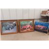 Image 1 : 3 Car Photos ; Rolls Royce 21" x 24" , Corvette 21" x 24" , '55 Chevy 16" x 20"