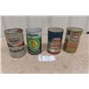 Image 1 : 4 Quart Oil Cans; (2) Esso, Bardahl, Mobil