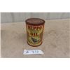 Image 1 : Hippo Floor Oil Tin 4.5" w x 6" Tall
