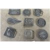 Image 3 : 10 Railway Belt Buckles 1960's - New Old Stock