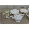 Image 4 : Royal Doulton Tea Pot, 14 pc Plates plus more 