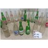 Image 7 : 28 Old Pop Bottles: Jackson, G+J, Pepsi, Hires, 7Up, Coke, Red Rock, Mission, Drewry's,  Wishing Wel