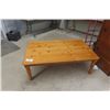 Image 1 : Wooden Coffee Table -Pire -17"×31"×51"