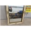 Image 4 : Small Wall Mirror- White + Nicely Decorated 17"×25.5"