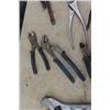 Image 2 : Assorted Pliers, Vice Grips, Cutters, Crescent Wrench