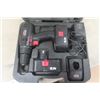 Image 2 : Jobmate 18V Cordless Drill with 2 Batteries, Charger in Case