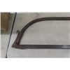 Image 2 : Vintage Metal Buck Saw 14"×51"