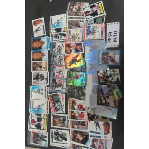 100 Assorted Wayne Gretzky Hockey Cards: Rookie Reprint, Mostly Kings + Rangers- Some Multiples 