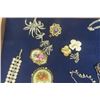 Image 2 : Assorted Glittery Costume Jewelry: Necklaces, Bracelets, Brooches, Earrings