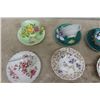 Image 2 : 12 Assorted Tea Cups + Saucers : Colclough, Royal Derby plus more