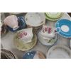 Image 8 : Last One- Large Supply of Tea Cups + Saucers - Random Assortment- Could be some Hidden Gems