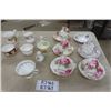 Image 4 : Assorted Royal Albert: Cups, Saucers, Salt + Pepper Shakers- American Beauty, Lavendar Rose, Lenora 
