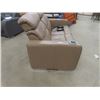 Image 2 : 2pc Power Leather Style Reclining Couch 63" Wide