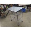 Image 2 : Stainless Steel Portable Table/ Stand 20"×30"×36"