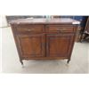Image 1 : 2 Door + 1 Drawer Cabinet on Casters 17"×33"×38"