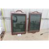 Image 1 : Pair of Bombay Company Display Cabinets 2"×17.5"×30"
