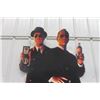 Image 2 : Large Coca-Cola  Men in Black Promo Cardboard Stand Up Sign 34"×72"