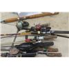 Image 4 : 26 Vintage Fishing Rods with 15 Reels