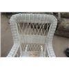 Image 2 : White Wicker Rocking Chair 