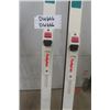 Image 4 : 2 Pairs of Skis: Pelotonen Diamond Carat 86" , Elan Laser 71" 