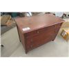 Image 1 : 4 Drawer Mahogany Dresser 20"×28"×40"